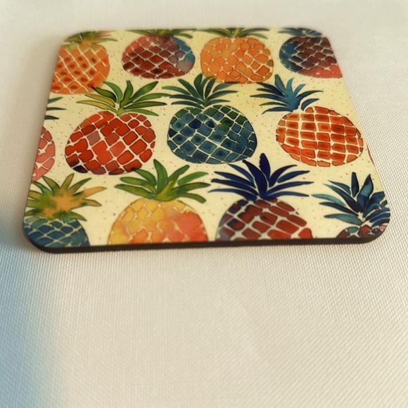 Set of 4 fruit Coasters - Picture 4 of 6